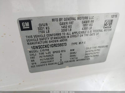 CHEVROLET TAHOE