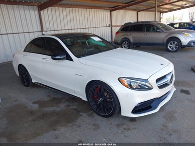 2018 Mercedes-benz Amg C 63