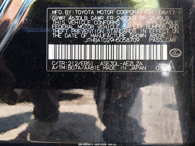 LEXUS IS 200T