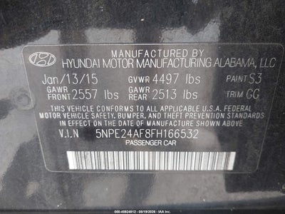 HYUNDAI SONATA