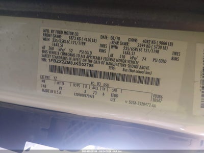 2018 FORD TRANSIT-350 9