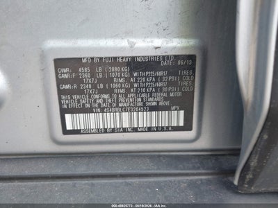 2014 SUBARU OUTBACK 9