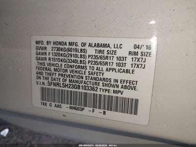 HONDA ODYSSEY
