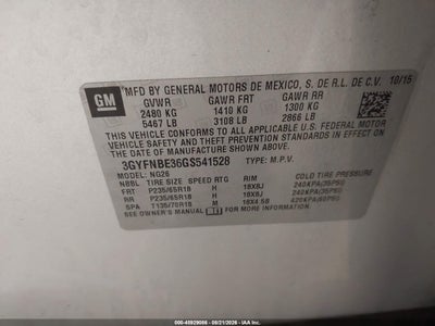 CADILLAC SRX