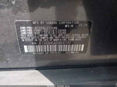 SUBARU WRX