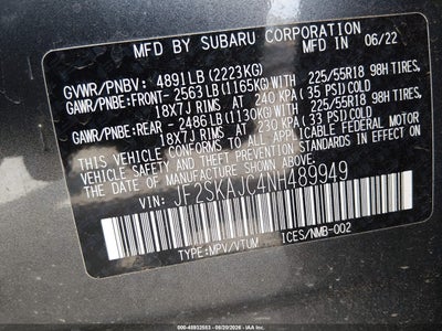 SUBARU FORESTER