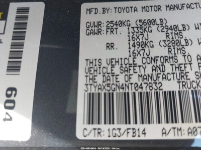 TOYOTA TACOMA