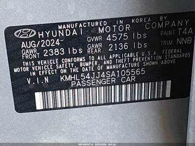 HYUNDAI SONATA HYBRID