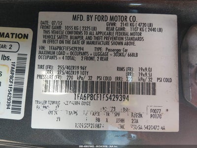 FORD MUSTANG