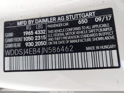 MERCEDES-BENZ CLA 250