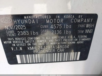 HYUNDAI SONATA HYBRID