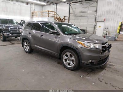 2016 TOYOTA HIGHLANDER LIMITED V6