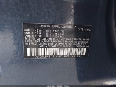 SUBARU LEGACY