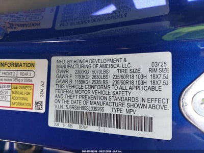 HONDA CR-V HYBRID
