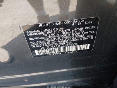 SUBARU FORESTER