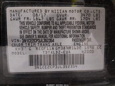 NISSAN VERSA NOTE