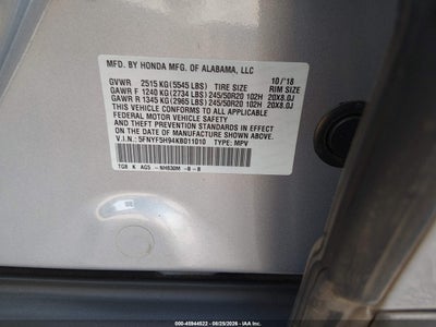 HONDA PILOT