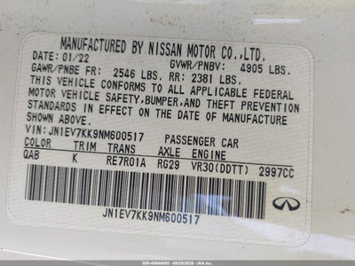 INFINITI Q60