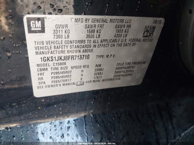 GMC YUKON XL 1500