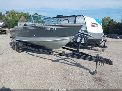 1991 Lund Baron 2100 Boat And Trailer