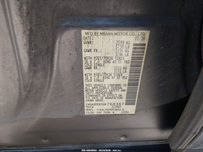 NISSAN FRONTIER