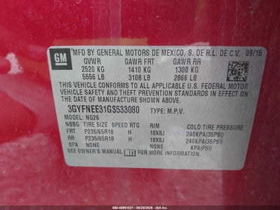 CADILLAC SRX