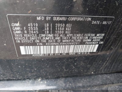 SUBARU LEGACY