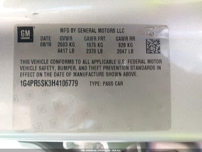 BUICK VERANO