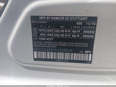 MERCEDES-BENZ GLA 250