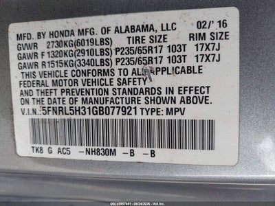 HONDA ODYSSEY