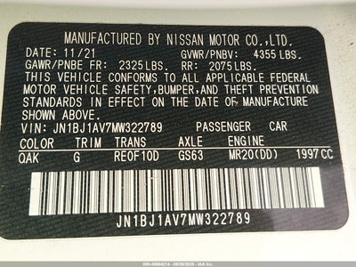 NISSAN ROGUE SPORT