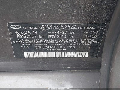 HYUNDAI SONATA
