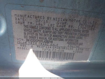 NISSAN VERSA NOTE