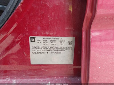 CHEVROLET SONIC