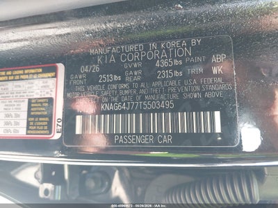 KIA K5