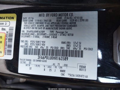 FORD FUSION HYBRID