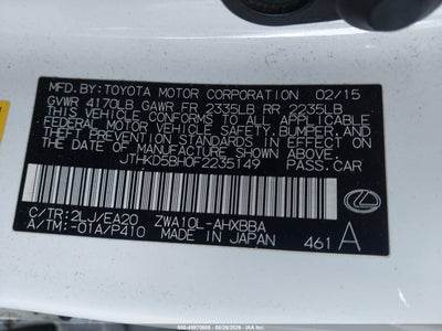 LEXUS CT 200H