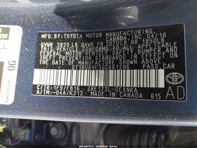 TOYOTA COROLLA