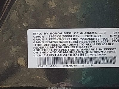 HONDA PILOT