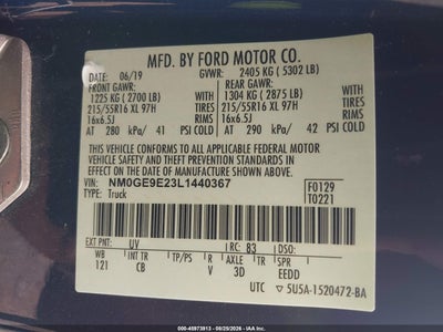 2020 FORD TRANSIT CONNECT 9