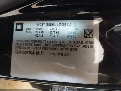 BUICK VERANO