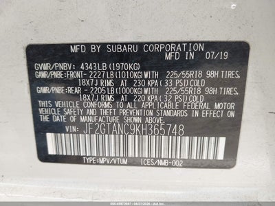 SUBARU CROSSTREK