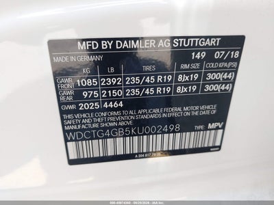 MERCEDES-BENZ GLA 250