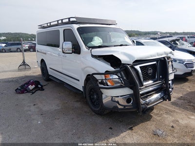2017 NISSAN NV PASSENGER NV3500 HD SL V8