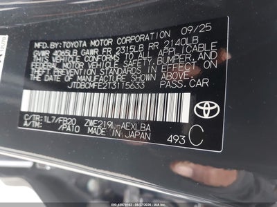 TOYOTA COROLLA HYBRID