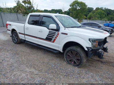 2018 Ford F-150 Lariat — VIN 1FTFW1EG2JFB20773 salvage auction
