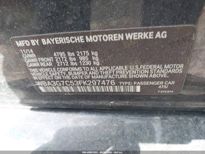 2015 BMW 328I 9