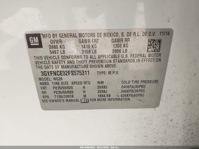 CADILLAC SRX
