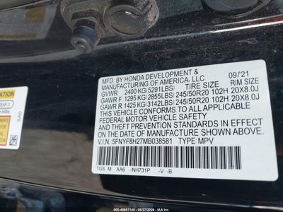 HONDA PASSPORT