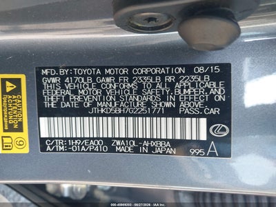 LEXUS CT 200H
